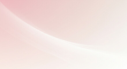 Illustration of soft abstract flowing light pink and white gradient background