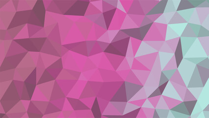 Fototapeta premium Soft Pink and Light Blue Polygonal Geometric Background with Subtle Gradient abstract pattern