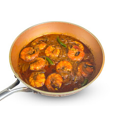 Shrimp Bhuna transparent background