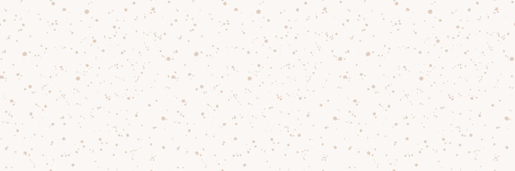 Ecru cream seamless grain texture pattern. Korea mulberry paper natural earth tone speckle bg. Boho designs, handmade crafts, rustic home textile backdrop. Light vintage organic Bohemian canvas banner
