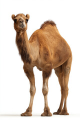 camel isolated on white background