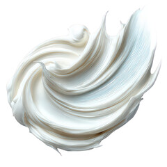 Whipped Cream Swirl Abstract Texture