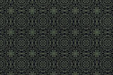 Vector seamless pattern with figures in tones. Geometric background без названия