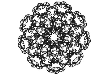 ornamental round lace