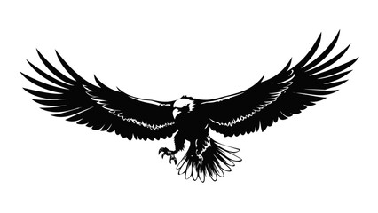 eagle with wings