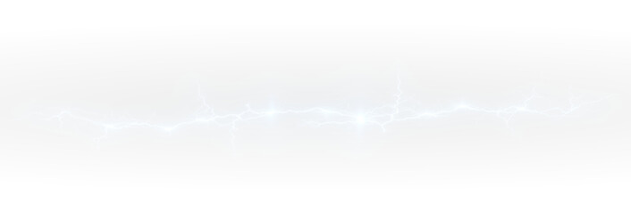 Obraz premium A vivid blue lightning bolt stands out against a deep black background