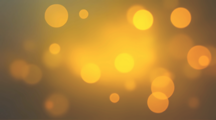 Golden Bokeh Light Background