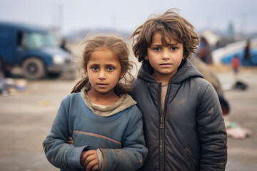 The fortitude of these young souls in the face of hunger showcases their unwavering spirit and determination