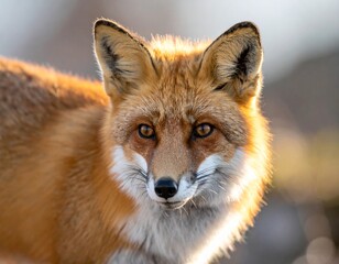 Fototapeta premium Close up of a red fox