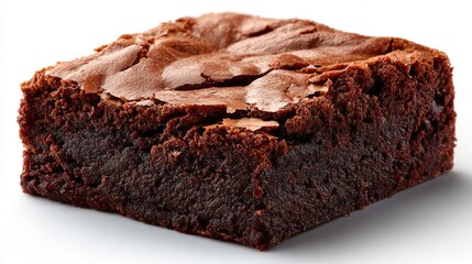 Close Up Of Chocolate Brownie