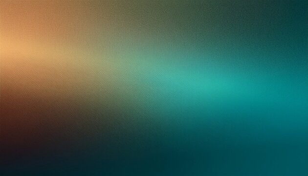 abstract blurred grainy texture background with teal and brown gradient