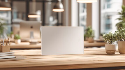 Sleek Electronic Device Composition on Textured Wood Flooring – Immersive Workspace Visual for Digital Wellness and Generative AI Branding