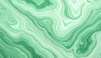 Abstract green marble design