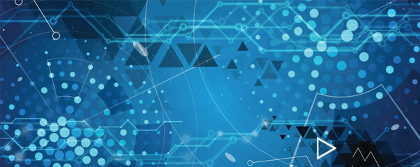 Abstract technology and business futuristic bacground