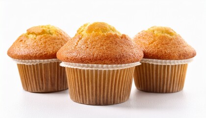 muffin isolated on white background