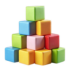 colorful wooden blocks