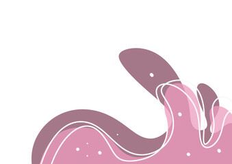 vector illustration of an abstract background purple and pink wave element transparant