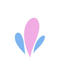 splash pink color element