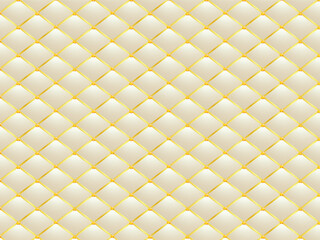 Naklejka premium Elegant Gold Quilted Diamond Pattern Background