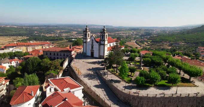 Seia - Portuguese Village Aerial View