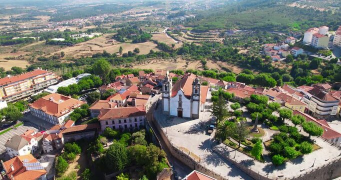 Seia - Portuguese Village Aerial View