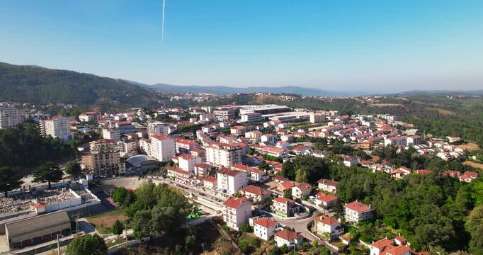 Seia - Portuguese Village Aerial View