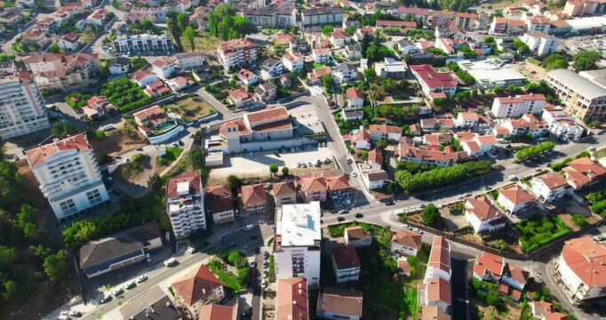 Seia - Portuguese Village Aerial View