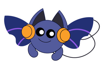 Cute Monster Cartoon Icon