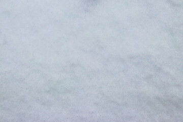 Texture of the white snow. Winter background