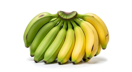 Green and Yellow Bananas: Ripeness Progression