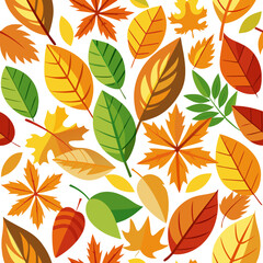 Obraz premium Autumn Abstract Pattern Vector
