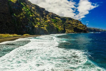 Wandcirkels Canarische Eilanden Playa los Nogales, La Palma, Canary Islands  © engel.ac