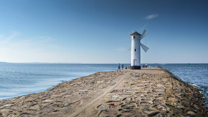 Świnoujście, Zachodniopomorskie, Poland - Stawa Młyny lighthouse © ptk78
