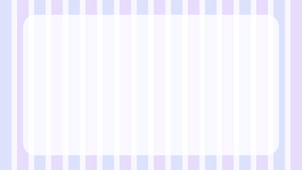 紫のストライプフレーム背景