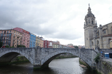 Old town of Bilbao