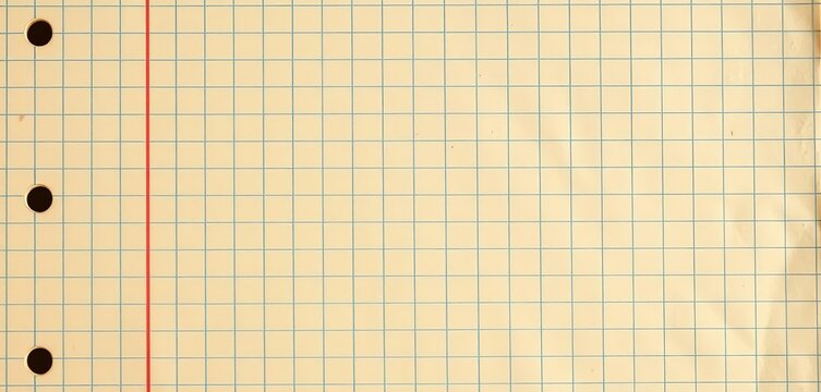 Close-up of aged, soiled graph paper with visible texture and dirt, paper, crumpled