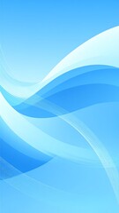 Abstract light blue waves