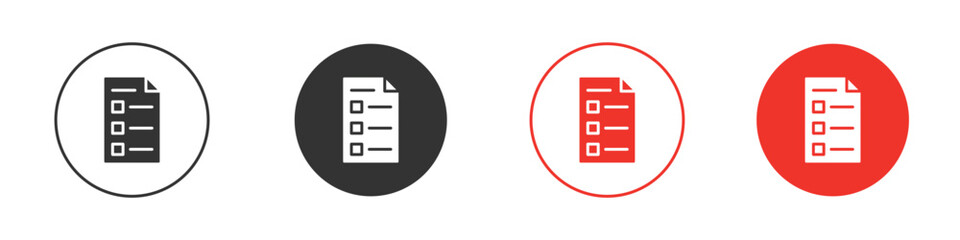 Test icon symbol in black. icon design vector stock