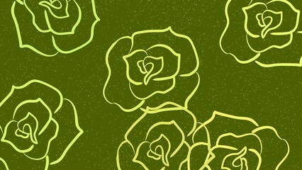 Deep Olive Green Watercolor Background with Smooth Artistic Texture.