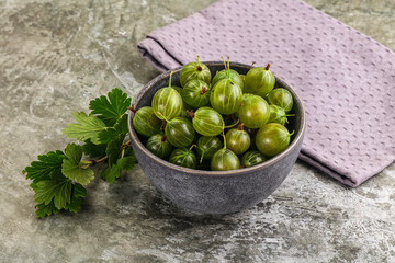 Ripe sweeet and juicy gooseberry