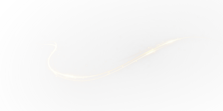 A golden light streak forms a glowing highlight, showcasing an artistic curve, served as a luminous PNG overlay