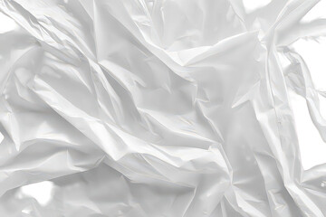 Obraz premium Abstract Wrinkled White Fabric Texture