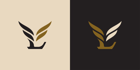 MONOGRAM L - LEGACY WINGS