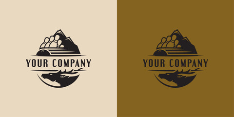 BOWLING AND MOUNTAIN LOGO