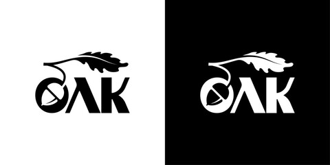 OAK LOGOTYPE - SIMPLE MODERN