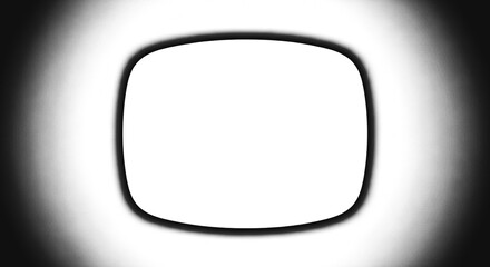 Subtle shadow gradient vignette with transparent backdrop for cinematic depth