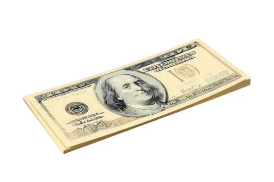 One Hundred Dollar Bill Image