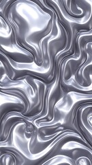 Abstract liquid metallic texture