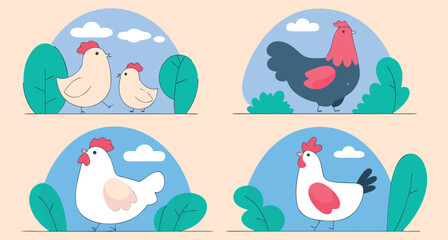 Chick Hatching from Egg, Cartoon Chick, Animated Hatchling, Egg Art, Farm Birth, Cute Hatchling, Chick Illustration, Egg Delight, Hatching Cartoon, Farmyard Fun, Happy Chick, Poultry Birth, Cartoon Eg