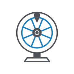Obraz premium Roulette Vector icon which can easily modify or edit